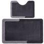 Soft 2-Piece Bathroom Mat Set
