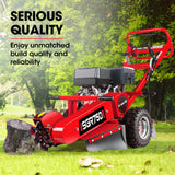 BAUMR-AG 15HP Commercial Petrol Tree Stump Grinder - Front View