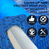 AURELAQUA Solar Swimming Pool Cover 400 Micron Heater Bubble Blanket 9.5x5m - Extra Image