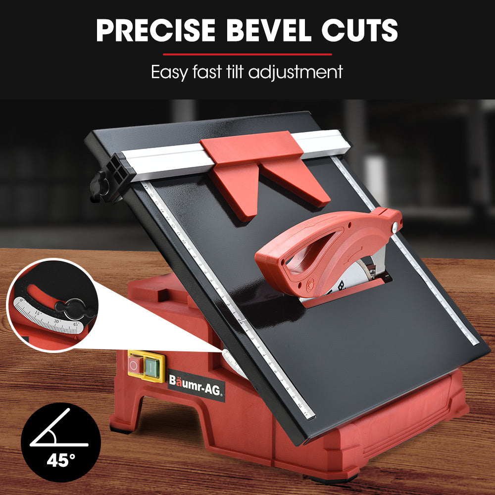 BAUMR-AG 600W Electric Tile Saw Cutter with 180mm (7) Blade