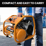 Unimac 1.5HP 6L Silent Oil-Free Portable Electric Air Compressor, for Airtools, Tyre Inflation - Extra Image