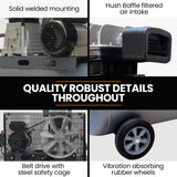 Unimac 100L 2.6kW Industrial Air Compressor, 370L/min 116PSI, Brushless Motor, Long Service Life, Certified Tank, 15A Plug - Extra Image