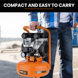 UNIMAC 15L Pancake Air Compressor, 116PSI Portable Silent Oil-Free Electric, for Airtools Tyre Inflation - Extra Image