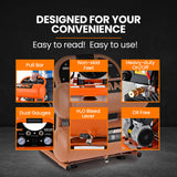 UNIMAC 20L Twin Tank Air Compressor, 116PSI Portable Silent Oil-Free Electric, for Airtools Tyre Inflation - Extra Image