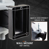 UNIMAC 30m Retractable Air Hose Reel Compressor Wall Mounted Auto Rewind - 45-Degree Angle