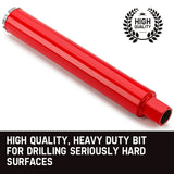Baumr-AG Diamond Core Drill Bit 63mm Concrete Wet Dry Tile Stone Brick Marble 1-1/4 UNC - Front View