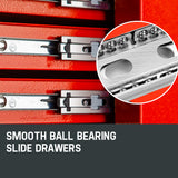 BULLET 8 Drawer Tool Box Cabinet Chest Storage Toolbox Garage Organiser Set - Top-Down View