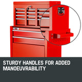 BULLET 8 Drawer Tool Box Cabinet Chest Storage Toolbox Garage Organiser Set - Extra Image