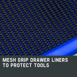 BULLET 9 Drawer Tool Box Chest Mechanic Organiser Garage Storage Toolbox Set - Extra Image