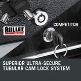 BULLET 9 Drawer Tool Box Chest Garage Storage Mechanic Organiser Toolbox Set - Side View