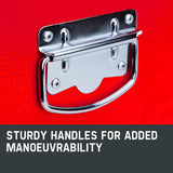 BULLET 9 Drawer Tool Box Chest Organiser Mechanic Garage Storage Toolbox Set - Close-Up Angle