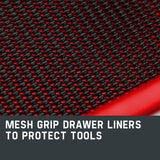 BULLET 9 Drawer Tool Box Chest Organiser Mechanic Garage Storage Toolbox Set - Extra Image