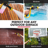 Jet-USA Foam Cannon Soap Applicator Gun For Garden Hose, Snow Foamer with Soap bottle, Quick Connect - Extra Image