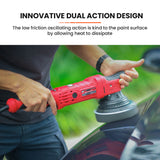 UNIMAC Electric Car Polisher Buffer Dual Action Orbital Polishing Sanding Waxer Sander Machine 720W - Extra Image