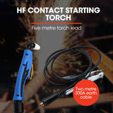 ROSSI 40 Amp Plasma Cutter, Portable Oxy Torch Cutting Machine, with Built-in Air Compressor, 15A Plug - 45-Degree Angle