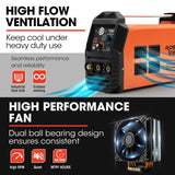 ROSSI Portable Inverter Welder Plasma Cutter, 3in1 Multi-function Cut/MMA/TIG Welding Machine, 15A Plug - Extra Image