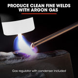 ROSSI 160 Amp AC DC TIG MMA ARC Stick Inverter Welder, Ideal for Aluminium and Copper Welding, 15A Plug - Side View