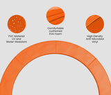 UP-SHOT 16ft Replacement Trampoline Safety Pad Padding Orange - Front View