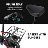 ALPHA Rover Electric Scooter with Seat, 500W 48V 25km/h 30km Range, 14-inch Tyres, Motorised Commuter eScooter for Adults, Black - Extra Image