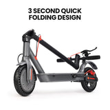 ALPHA Urban 8 Electric Scooter, Suspension, 25km Range, 8.5-Inch Wheels, Brushless Motor, Motorised Commuter eScooter for Adults, Grey - Extra Image