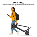 ALPHA Urban 8 Electric Scooter, Suspension, 25km Range, 8.5-Inch Wheels, Brushless Motor, Motorised Commuter eScooter for Adults, Black - Extra Image