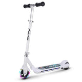 ROVO KIDS WhizKid Electric Scooter, Ages 5-11, Adjustable Height, AU Compliant, Lithium Battery, Brushless Motor, White