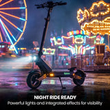 VALK Ego 8 Electric Scooter, Powerful, AU Compliant, 48V 13Ah, 55km Max Range, eScooter for Adults, Foldable, Off Road, Black/Bronze - Extra Image