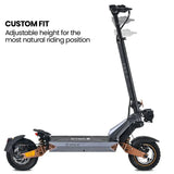 VALK Ego 8 Electric Scooter, Powerful, AU Compliant, 48V 13Ah, 55km Max Range, eScooter for Adults, Foldable, Off Road, Black/Bronze - Extra Image