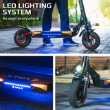 VALK Fusion 5 Electric Scooter, 500W 48V 13Ah Lithium 50km Range 40km/h Quad Shocks 10 inch Tyres, - Extra Image