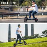 VALK Fusion 7 Electric Scooter with Seat option 800W 48V 13Ah Lithium 50km Range Quad Shocks 10 inch Tyres - Extra Image