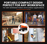 UNIMAC 30KW Portable Industrial Diesel Direct Forced Air Space Heater - Extra Image