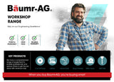 Baumr-AG Dust Collector Extraction Cyclone Woodworking Portable Catcher Workshop - Front View