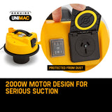 UNIMAC 30L Wet and Dry Vacuum Cleaner Blower Bagless 2000W Drywall Vac - Front View