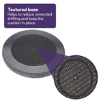 EQUIPMED 360° Swivel Car Seat Cushion with Anti Skid Base