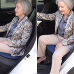 EQUIPMED 360° Swivel Car Seat Cushion, Blue