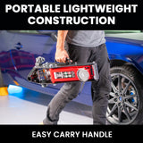 T-REX 1200KG Hydraulic Trolley Floor Jack, Low Profile, Dual Pump, Quick Release Handle, for Jacking Car - Rear View