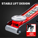 T-REX 1200KG Hydraulic Trolley Floor Jack, Low Profile, Dual Pump, Quick Release Handle, for Jacking Car - Close-Up Angle