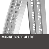 BULLET Pair of 2.3m Aluminium Loading Ramps, 1360kg capacity - 45-Degree Angle