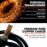 ROSSI 140A MIG/MAG/MMA/ARC/TIG Multi-Purpose Welder MIG-140, Flux/Solid Wire/CO2 Or Argon Gas - Close-Up Angle