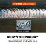 ROSSI 200A MIG/MAG/MMA/ARC/TIG Multi-Purpose Welder MIG-200, Flux/Solid Wire/CO2 Or Argon Gas - Extra Image