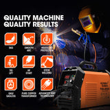 ROSSI NextGenTIG/MMA 200A Welder TIG-200, Ar Gas, HF Start, Regulator Included - Top-Down View