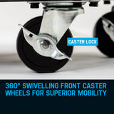 ROSSI Welding Trolley Cart Drawer Welder Cabinet MIG TIG ARC Plasma Cutter Bench - Close-Up Angle
