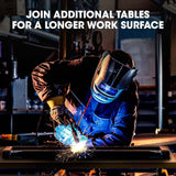 ROSSI Welding Table 150kg Capacity Height and Angle Adjustable - Extra Image