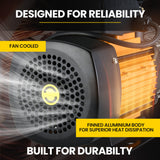 Protege Multi-stage Water Hi-pressure Pump with Auto-controller Home Garden Irrigation 6-Stage Electric - Side View