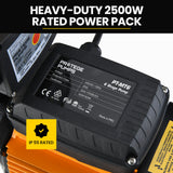 Protege Multi-stage Water Hi-pressure Pump with Auto-controller Home Garden Irrigation 6-Stage Electric - Top-Down View