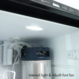 Keg King - Kegmaster XL Premium Kegerator - Fridge Pack - Close-Up Angle