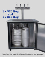 Keg King - KegMaster Solstice - 6 Keg 12volt DC Kegerator - Extra Image