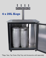 Keg King - KegMaster Solstice - 6 Keg 12volt DC Kegerator - Extra Image