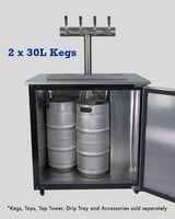 Keg King - KegMaster Solstice - 6 Keg 12volt DC Kegerator - Extra Image