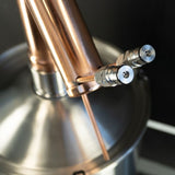 Keg King - Pot Still - All Copper - New Design - Low Angle
